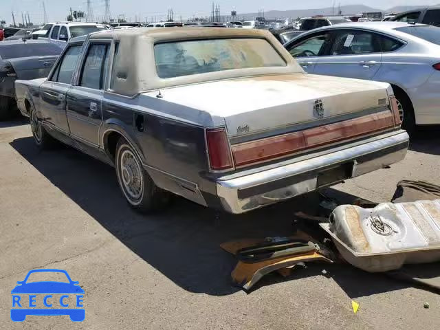 1985 LINCOLN TOWN CAR 1LNBP96F5FY638397 image 2