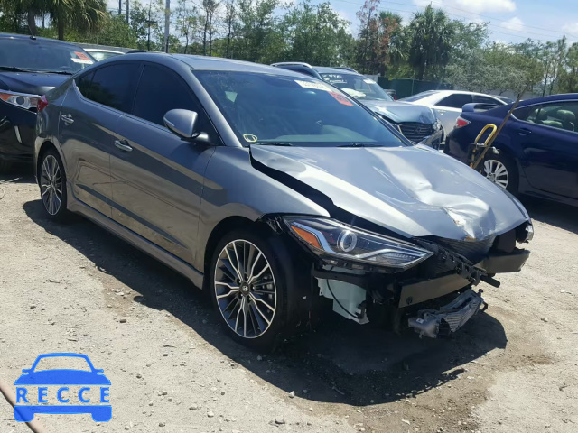 2018 HYUNDAI ELANTRA SP KMHD04LB1JU473921 image 0