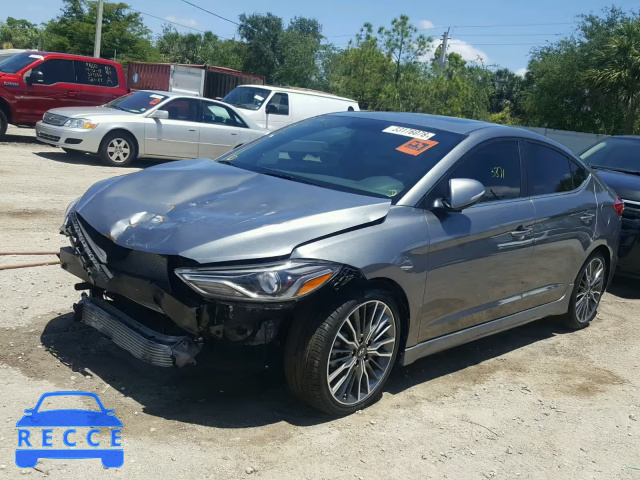 2018 HYUNDAI ELANTRA SP KMHD04LB1JU473921 image 1