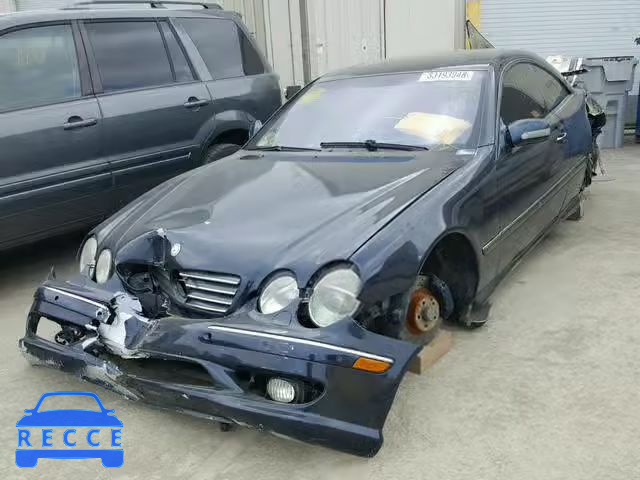 2001 MERCEDES-BENZ CL 500 WDBPJ75J81A014261 image 1