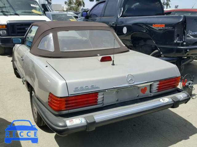 1987 MERCEDES-BENZ 560 SL WDBBA48D9HA070363 image 2