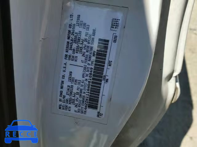 1998 NISSAN QUEST XE 4N2ZN1116WD810849 image 9
