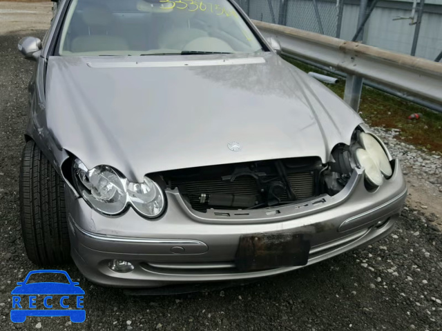 2005 MERCEDES-BENZ CLK 320C WDBTJ65JX5F161229 image 8