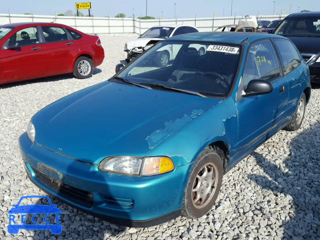 1994 HONDA CIVIC VX 2HGEH2375RH508381 зображення 1