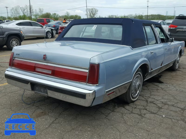 1986 LINCOLN TOWN CAR 1LNBP96F2GY724381 зображення 3