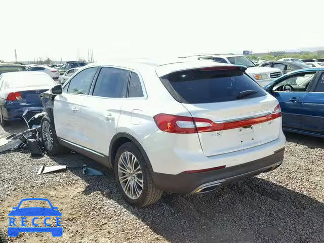 2017 LINCOLN MKX RESERV 2LMPJ6LP6HBL26578 image 2