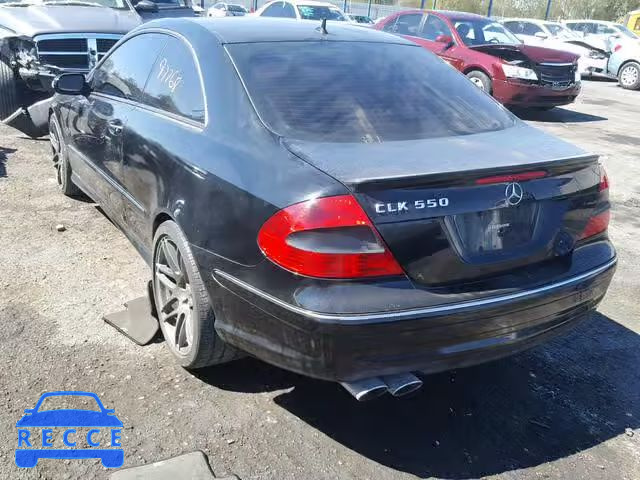 2008 MERCEDES-BENZ CLK 550 WDBTJ72H78F251238 image 2