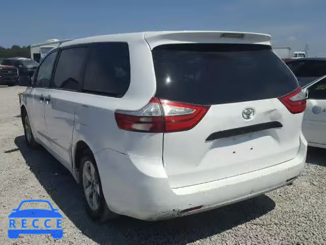 2015 TOYOTA SIENNA BAS 5TDZK3DC8FS576061 image 2