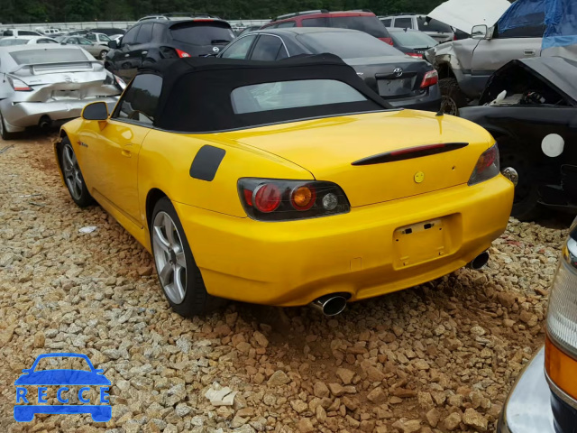 2008 HONDA S2000 JHMAP21448S000711 image 2