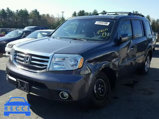 2014 HONDA PILOT EXLN 5FNYF4H76EB055359 image 1