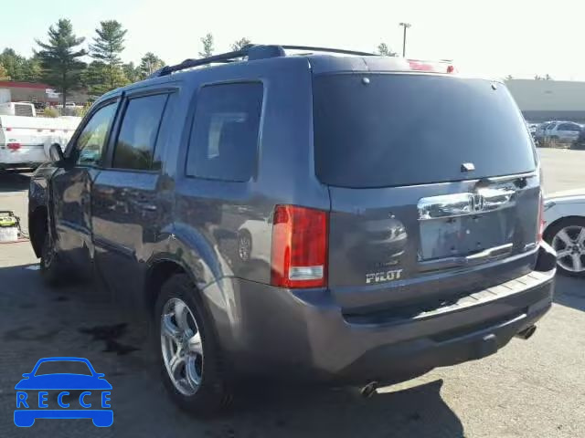 2014 HONDA PILOT EXLN 5FNYF4H76EB055359 image 2