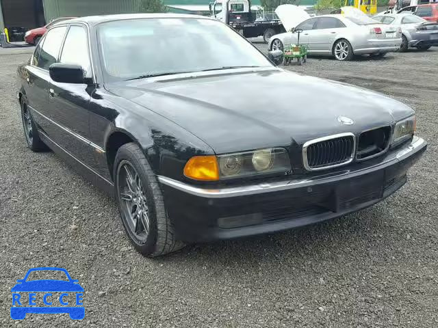 1998 BMW 750 IL WBAGK2324WDH68924 image 0