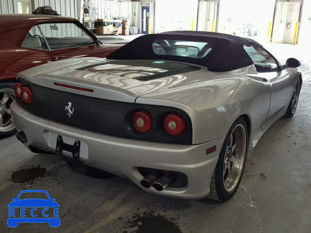 2002 FERRARI 360 SPIDER ZFFYT53A020129579 image 3