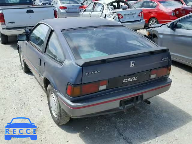 1987 HONDA CIVIC CRX JHMEC1310HS034302 image 2