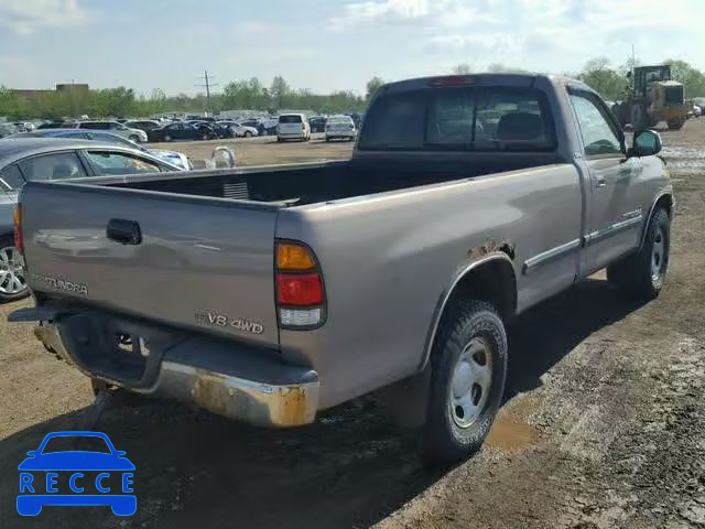 2002 TOYOTA TUNDRA SR5 5TBKT44182S276106 зображення 3