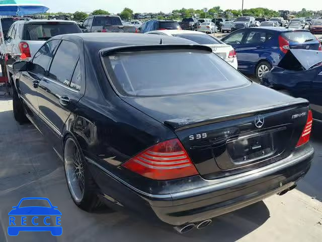 2003 MERCEDES-BENZ S 55 AMG WDBNG74JX3A368972 Bild 2