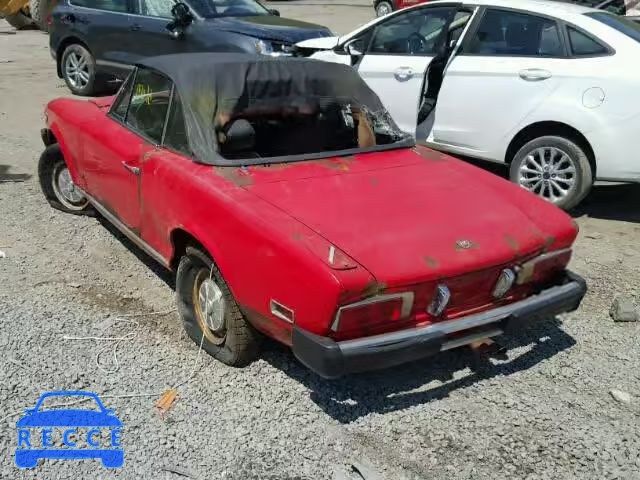 1975 FIAT 124 SPIDER 124CS10100620 зображення 2