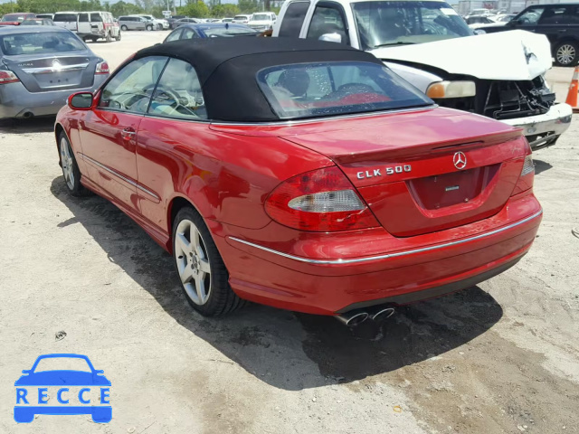 2006 MERCEDES-BENZ CLK 500 WDBTK75G06T070481 image 2