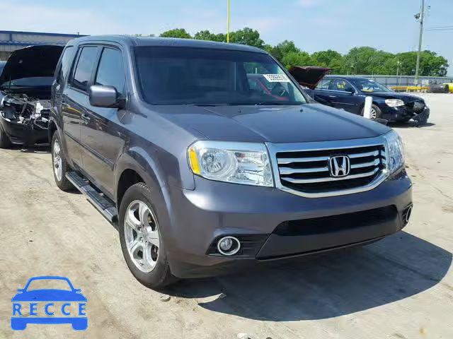 2014 HONDA PILOT EXLN 5FNYF3H78EB015701 image 0