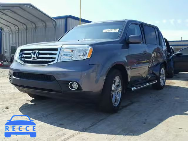 2014 HONDA PILOT EXLN 5FNYF3H78EB015701 image 1