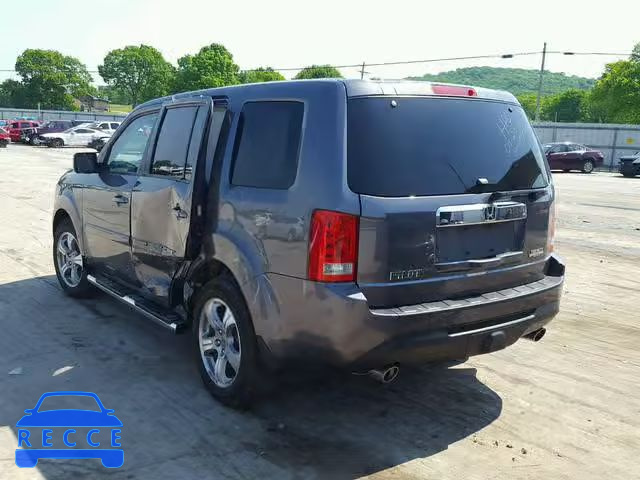 2014 HONDA PILOT EXLN 5FNYF3H78EB015701 image 2