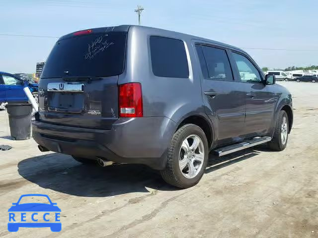 2014 HONDA PILOT EXLN 5FNYF3H78EB015701 image 3