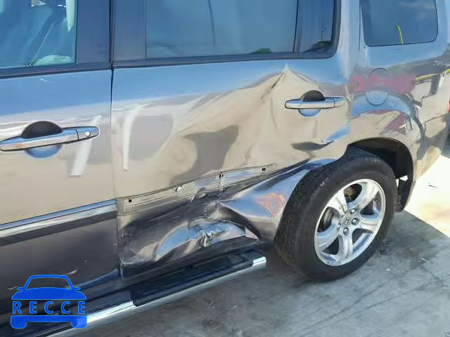 2014 HONDA PILOT EXLN 5FNYF3H78EB015701 image 8