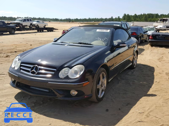 2007 MERCEDES-BENZ CLK 550 WDBTK72G97F212752 image 1