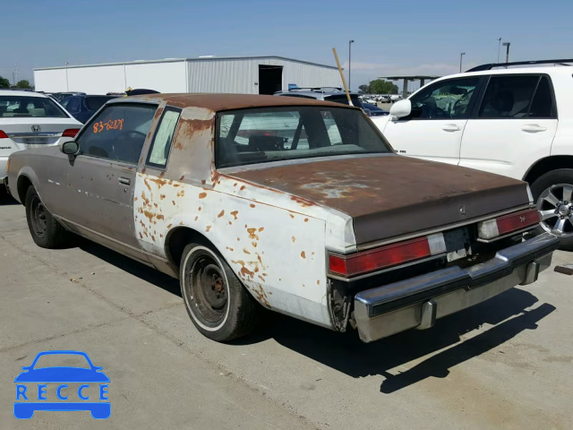 1983 BUICK REGAL LIMI 1G4AM4749DH870972 зображення 2