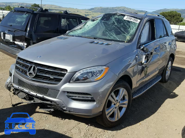 2014 MERCEDES-BENZ ML 350 BLU 4JGDA2EB8EA359825 image 1