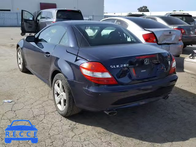 2006 MERCEDES-BENZ SLK 280 WDBWK54F26F109113 image 2