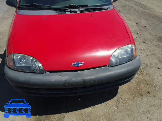 2000 CHEVROLET METRO 2C1MR2264Y6712757 зображення 8