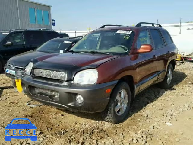 2004 HYUNDAI SANTA FE B KM8SB73DX4U754236 Bild 1