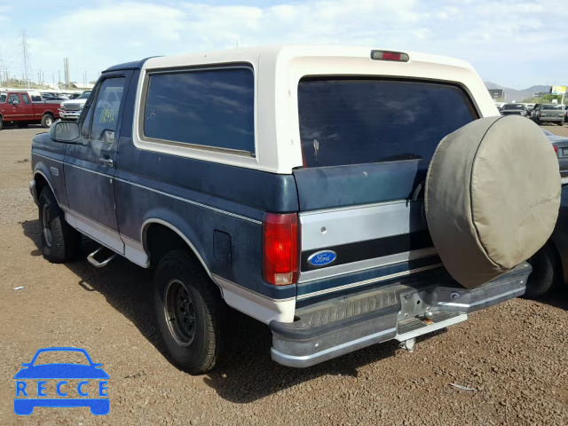 1993 FORD BRONCO U10 1FMEU15H3PLA34095 image 2