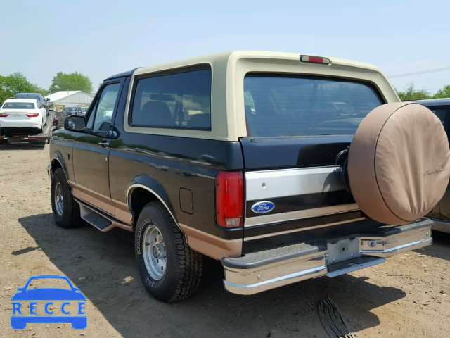 1995 FORD BRONCO U10 1FMEU15N1SLC01617 image 2