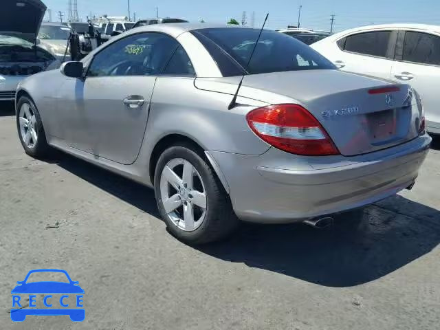 2006 MERCEDES-BENZ SLK 280 WDBWK54F06F076595 image 2