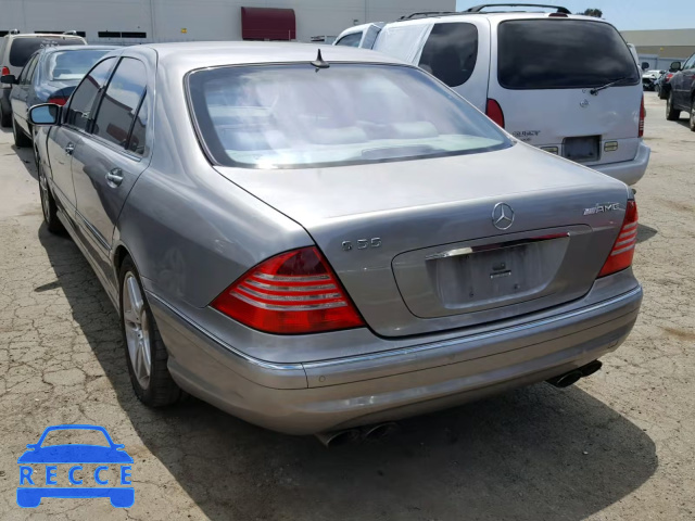 2005 MERCEDES-BENZ S 55 AMG WDBNG74JX5A453278 image 2