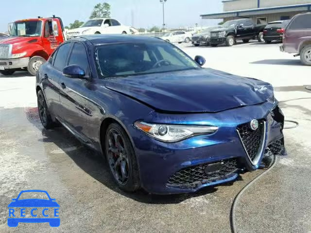 2017 ALFA ROMEO GIULIA TI ZARFAECN4H7548765 image 0