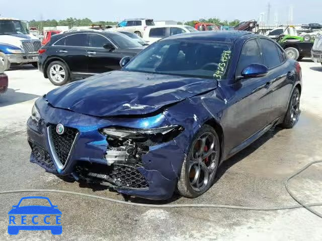 2017 ALFA ROMEO GIULIA TI ZARFAECN4H7548765 зображення 1