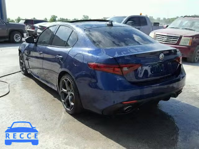 2017 ALFA ROMEO GIULIA TI ZARFAECN4H7548765 image 2