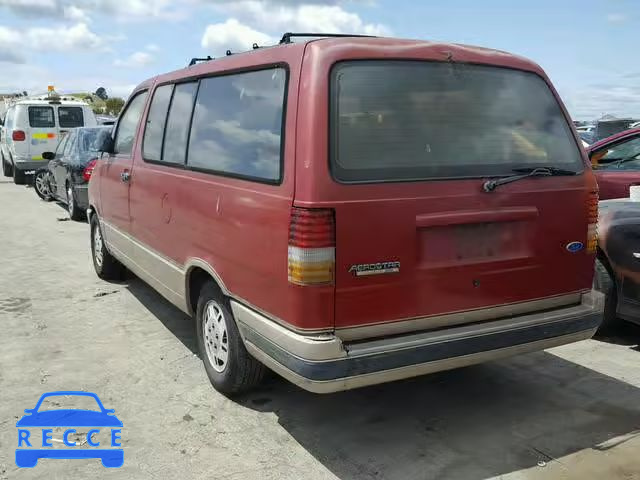 1989 FORD AEROSTAR 1FMDA31U6KZB92424 Bild 2