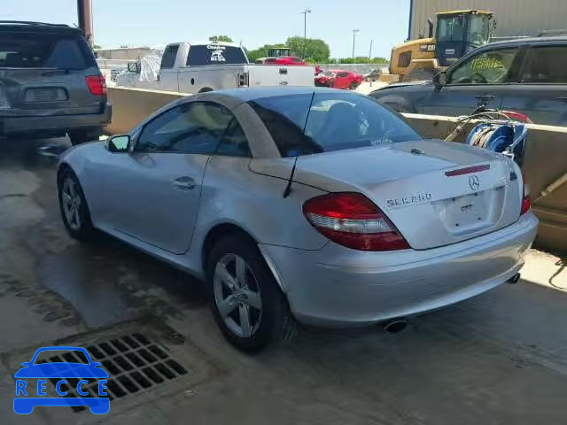 2006 MERCEDES-BENZ SLK 280 WDBWK54F46F092069 image 2