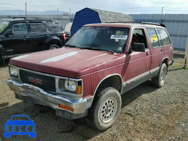 1991 GMC S15 JIMMY 1GKDT13Z2M2540876 Bild 1