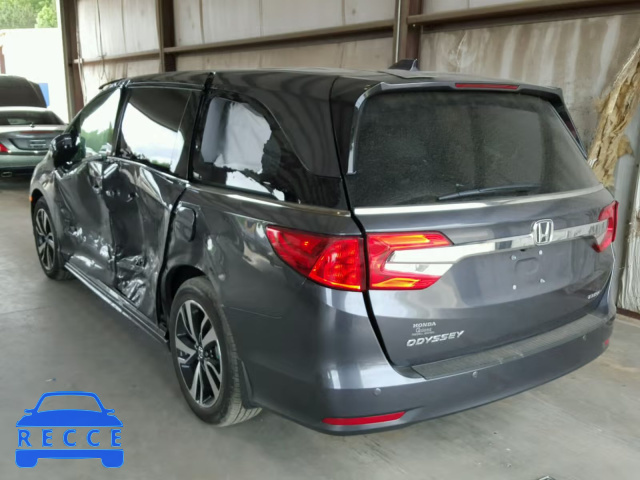 2018 HONDA ODYSSEY EL 5FNRL6H93JB082913 image 2