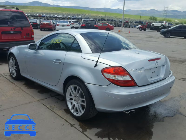 2007 MERCEDES-BENZ SLK 280 WDBWK54F37F161304 зображення 2