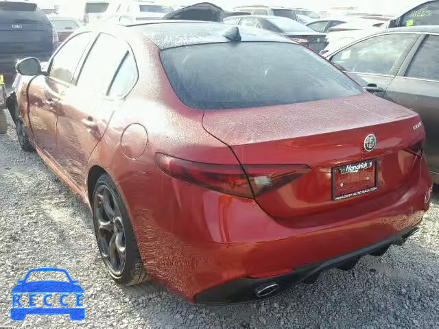 2017 ALFA ROMEO GIULIA TI ZARFAECN9H7543349 image 2