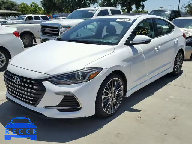 2018 HYUNDAI ELANTRA SP KMHD04LB6JU614482 image 1