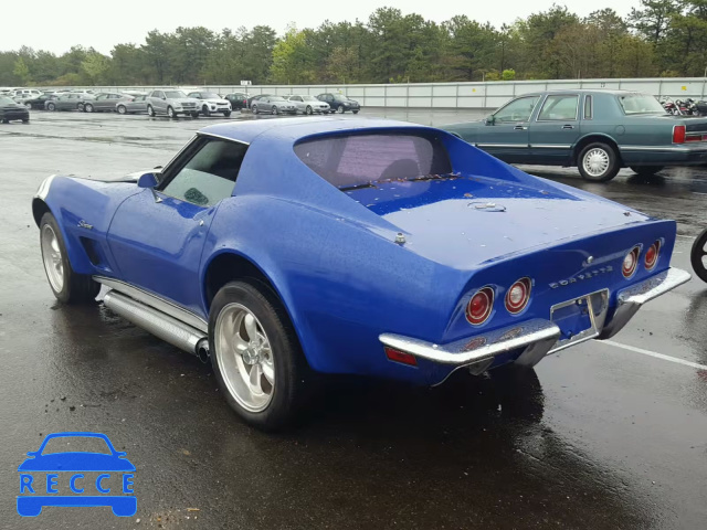 1973 CHEVROLET CORVETTE 1Z37J3S405570 image 2