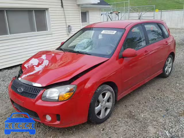 2009 KIA SPECTRA SX KNAFE241595023409 image 1