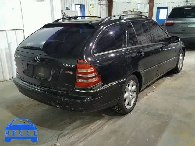 2004 MERCEDES-BENZ C 240 SPOR WDBRH81J54F471245 зображення 3